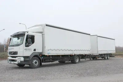 12-Tonner mit Tandemanhänger zum Durchladen
